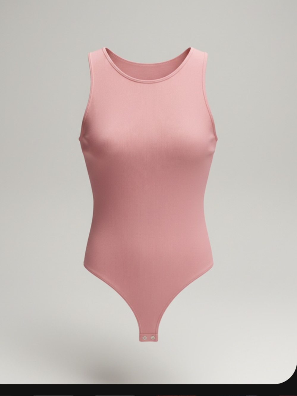 Abercrombie & Fitch Soft A&F Pink Sleeveless Bodysuit Large